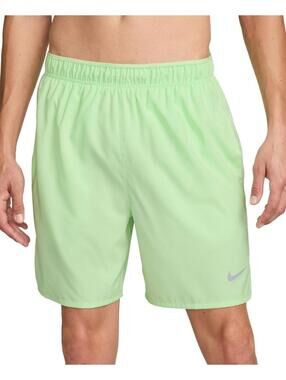 Nike Challenger Men S Dri-FIT 7\ Color: Vapor Green/Vapor Green/Vapor Green Med